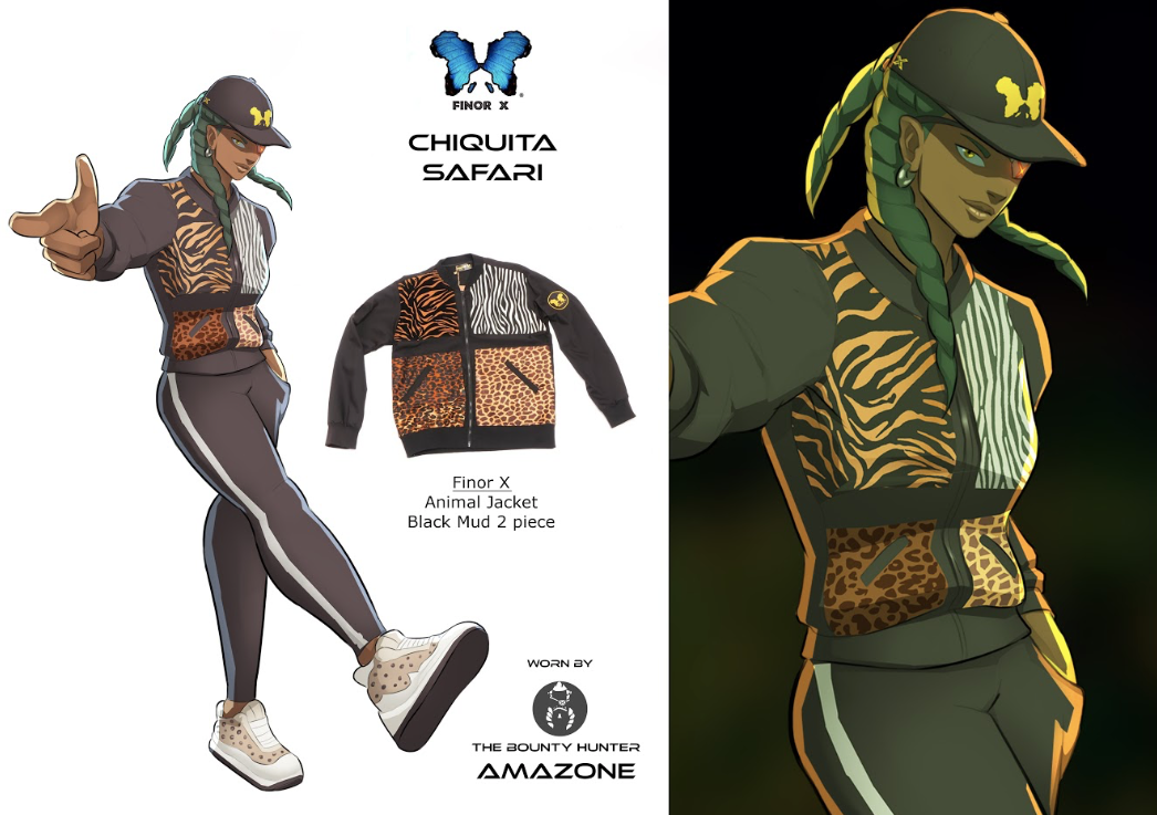 Chiquita - Safari Animal Print Jacket