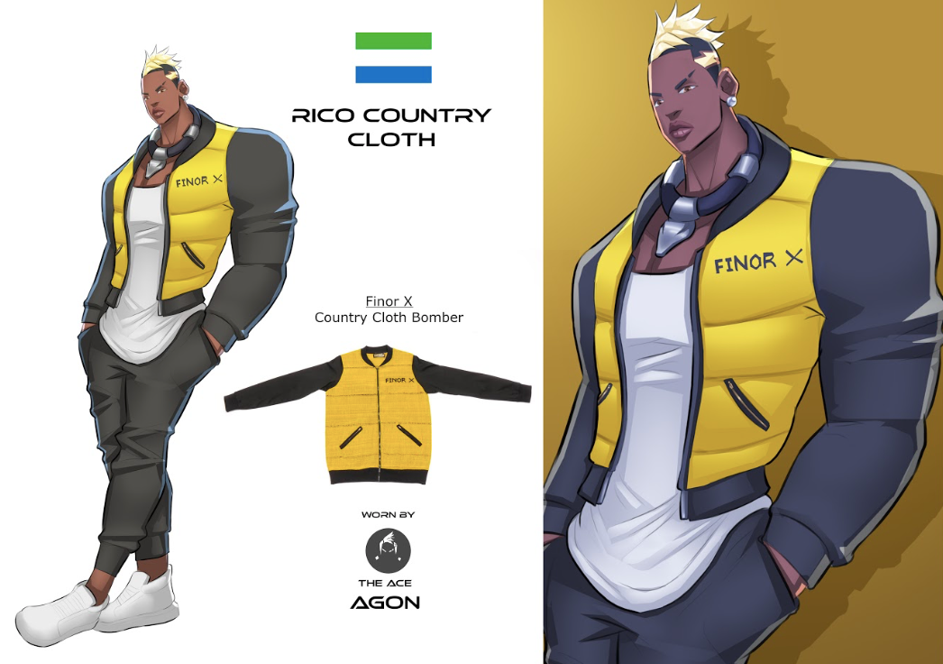Rico - Country Cloth Yellow Bomber